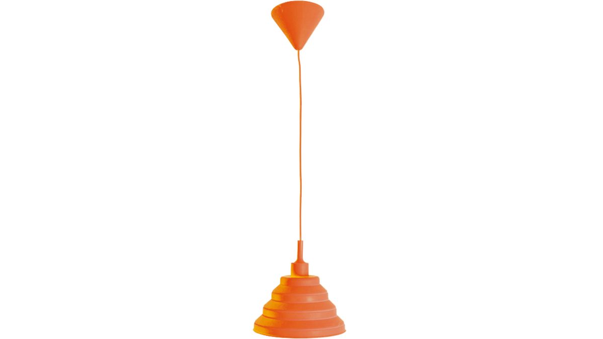 Pendelleuchte Näve aus Kunststoff in Orange näve Hängelampe Fancy Orange - Durchmesser ca. 24 cm