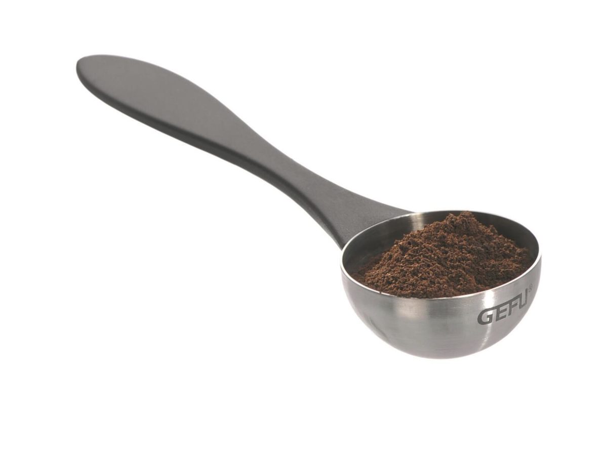 Küchenhelfer Gefu aus Kunststoff in Silber GEFU Kaffeemaß aus hochwertigem Edelstahl & Kunststoff - Inhalt: 7g