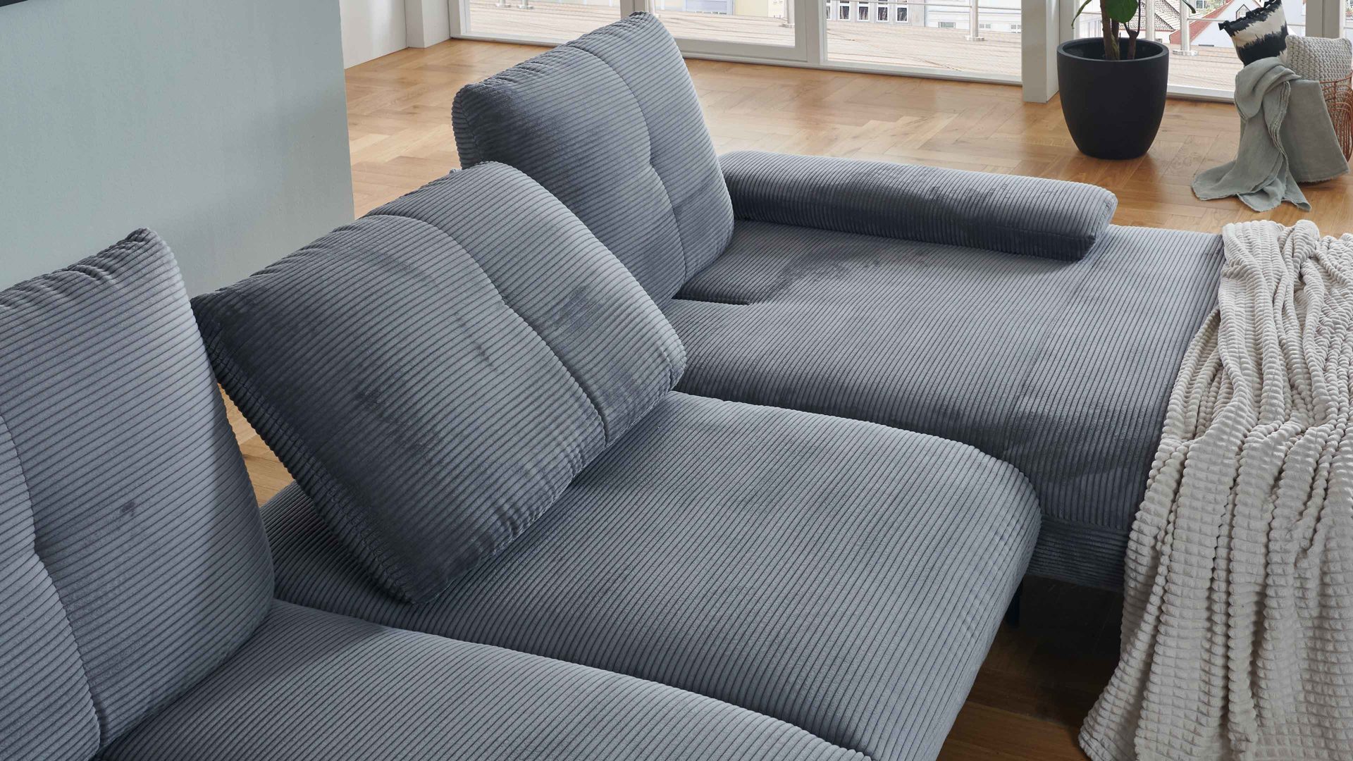 Funktion KAWOO aus Metall in Transparent KAWOO Serie Dover XC - Rückenneigung für Sofa-Elemente